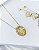 Gargantilha com Medalha N.S das Graças - Semijoia 18k - MC818-15300 - Imagem 3