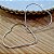 Argola Coração Fio Redondo - Prata 925 - 50mm - MB963-1578 - Imagem 1