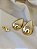 Brinco Gota Liso - Semijoia 18k - BR14-560 - Imagem 1