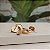 Argola 12 mm Com Frisos - Semijoia 18k - BR27-0276 - Imagem 2