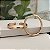 Argola 29 mm Com Frisos - Semijoia 18k - BR28-05138 - Imagem 1