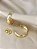 Argola 22 mm C/ Frisos - Semijoia 18k - BR63-03120 - Imagem 4