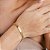 Pulseira Esteira - Semijoia 18k - MP858-14240 - Imagem 1