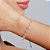 Pulseira C/Pedras Cristais + Extensor - Semijóia - MP487-09168 - Imagem 1