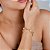 Pulseira C/ Argolas e Pérolas - Semijoia 18k - MP494-13280 - Imagem 2
