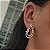 Brinco Gota Cravejado - Semijoia 18k - BR162-15148 - Imagem 4