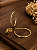 Argola Cravejada 31mm - Semijoia 18k - BR176-08180 - Imagem 1