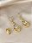 Brinco Luxo Cravejado - Semijoia 18k - BR191-20220 - Imagem 2