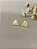 Brinco Diamante Trabalhado - Semijoia 18 k - BR224-258 - Imagem 1
