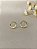 Brinco Redondo Cravejado - Semijoia 18k - BR226-344 - Imagem 1