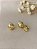Brinco Bola Trabalhada - Semijoia 18k - BR250-0292 - Imagem 1