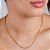 Gargantilha Singapura 45 cm - Semijoia 18k - MC940-09220 - Imagem 1