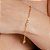 Pulseira Elo Português C/ Ponto de Luz - Semijoia 18k - MP514-06138 - Imagem 1