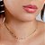 Gargantilha Choker Riviera Multicor- Semijoia 18k - MC969-14170 - Imagem 2