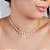 Gargantilha Choker Coração C/ Pérola - Semijoia 18k - MC970-10260 - Imagem 4
