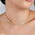Gargantilha Choker Coração C/ Pérola - Semijoia 18k - MC970-10260 - Imagem 1