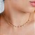 Gargantilha Choker Corações - Semijoia 18k - MC977-11240 - Imagem 2