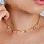 Gargantilha Elo Cartier C/ Corações - Semijoia 18k - MC983-15180 - Imagem 2