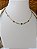 Gargantilha Choker c/Pedras Multicor - Semijoia 18k - MC990-25200 - Imagem 2