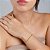 Pulseira Elo Chapinha Diamantada  - Semijoia 18k - MP533-09160 - Imagem 2