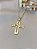 Gargantilha Crucifixo Jesus - Semijoia 18k - MG82-07140 - Imagem 2