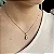 Gargantilha Gota Cravejada - Semijoia 18k - MG88-11170 - Imagem 1