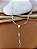 Gargantilha Terço Com Zircônias - Prata 925 - MG132-39202 - Imagem 1