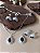 Conjunto Gota Cravejado - Prata 925 - MCJ65-62326 - Imagem 1