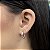 Argola Com Zircônias Multicor - Prata 925 - BR592-39238 - Imagem 2