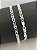 Pulseira Tampa de Latinha ( Gucci ) Flat - F80 - 4mm - 3.3g - 21cm - Prata 925 - Imagem 1