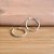 Argola Lisa - C/ Fecho Italiano - 19mm - Prata 925 - BR681-1488 - Imagem 1
