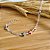 Pulseira Com Borboletas Multicor - Prata 925 - MP718-20120 - Imagem 2