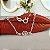Gargantilha Choker Ponto de Luz Com Bolinhas - Prata 925 - MG373-22132 - Imagem 1