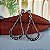 Brinco Pêndulo Arco Bali Pikun - (Cor Envelhecido) - Prata 925 - BR744-25150 - Imagem 1