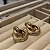 Brinco Argola Dupla Trabalhada - Semijoia 18k - BR767-17150 - Imagem 2