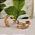 Argola Tripla Cravejada - Semijoia 18k - BR904-690 - Imagem 1