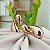 Brinco Gota Dupla Liso - Semijoia 18k - BR981-11130 - Imagem 1