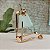 Brinco Quadrado 3D - Semijoia 18k - B9-12150 - Imagem 1