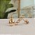 Brinco Ear Cuff Coração Vazado - Semijoia 18k - BR779-340 - Imagem 1