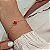 Pulseira C/ Trevo Vermelho - Semijoia 18k - MP801-08110 - Imagem 1
