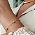 Pulseira Elo Cartier C/ Bolinhas Trabalhadas - Semijoia 18k -MP788-07108 - Imagem 1