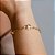 Pulseira Flores C/ Madrepérola - Semijoia 18k - MP787-11130 - Imagem 1