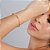 Pulseira Elo Cartier Trabalhada - Semijoia 18k - MP866-11152 - Imagem 2