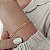 Pulseira Elo Cartier Trabalhada - Semijoia 18k - MP866-11152 - Imagem 3