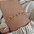Pulseira Elo Coração Trabalhado -  Semijoia 18k - MP897-12138 - Imagem 1
