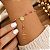 Pulseira Terço N. Sra. Aparecida C/ Bolinhas Vermelhas - Semijoia 18k - MP902-15170 - Imagem 1