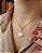Gargantilha São Bento Com Zircônias - Semijoia 18k - MG521-20240 - Imagem 2