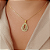 Gargantilha Gota Vazada Com Zircônias - Semijoia 18k - MG540-14240 - Imagem 1