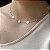 Gargantilha Choker FloresTrabalhada - Semijoia 18k - MG445-14160 - Imagem 1