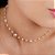 Gargantilha Choker Pérola C/ Borboleta - Semihoia 18k - MG508-11140 - Imagem 1
